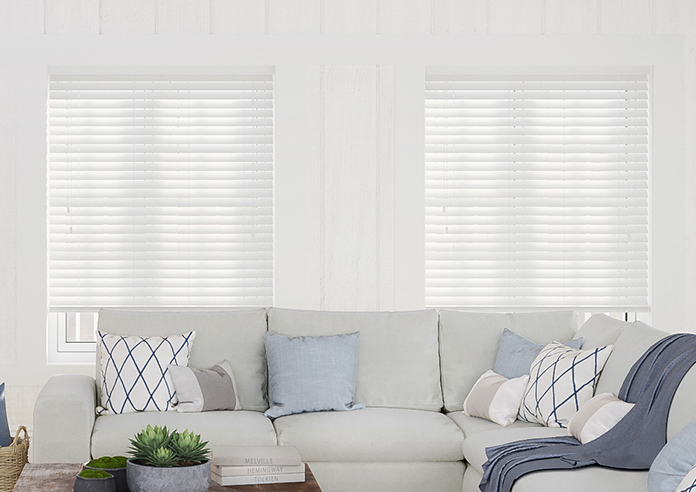 Origin, Bright White - Motorised Venetian Blind - Image 3